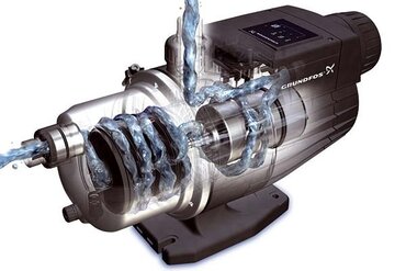 Bovengrondse regenwaterpomp hydrofoorgroep