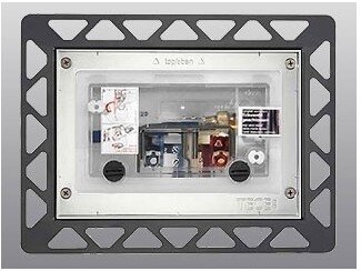 WC-inbouwraam voor vlakke inbouw