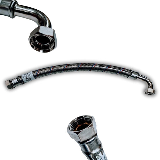 Flexibel bocht DN25 F/F 1&quot; 40cm