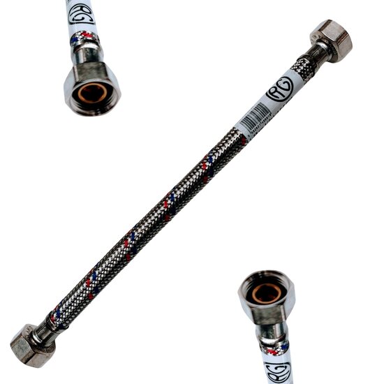 Flexibel DN8 1/2&quot;F/F  35 cm