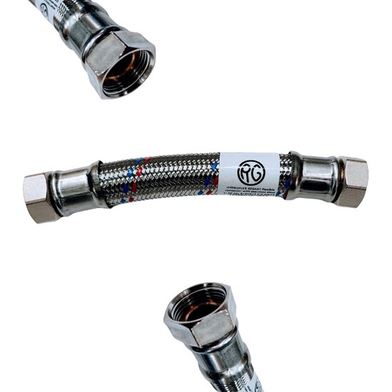 Flexibel DN19 3/4-3/4&quot; F/F 20 cm