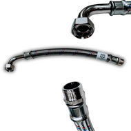 Flexibel met bocht DN19 M/F 3/4&quot; 40cm