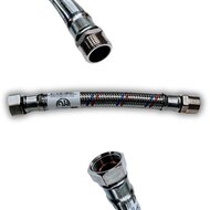 Flexibel DN19  3/4&quot; M/F 30 cm