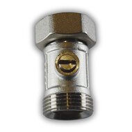 Rechte retourkraan 3/4EK