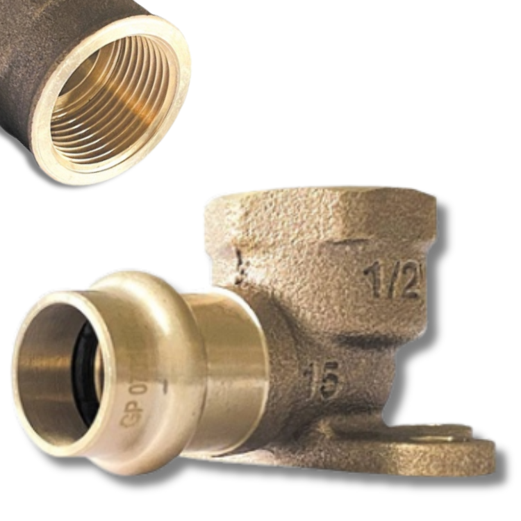 pers muurplaat 15mm