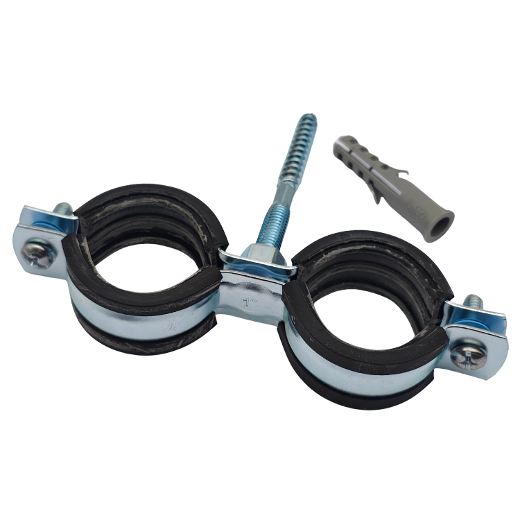 Dubbel buisbeugel 1"