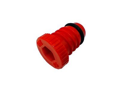 Stop 16mm rood