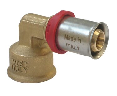 Haaks pers puntstuk 3/4"F-26mm