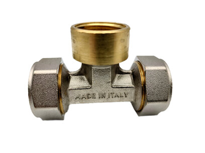 T stuk 26x3/4"x26 knelkoppeling