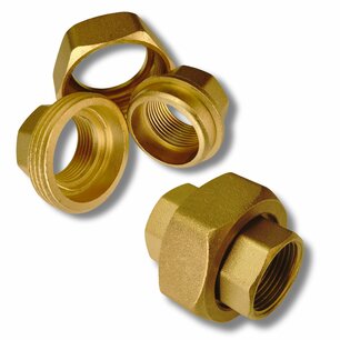 3 delige koppeling 4/4" F/F