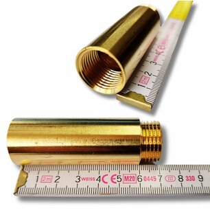 Verlengstuk 1/2" M/F 60mm