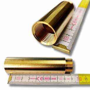 Verlengstuk 1/2" M/F 80mm