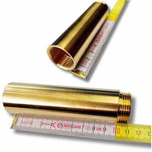 Verlengstuk 3/4" M/F 100mm