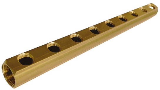 Verdeler met 9x 1/2"