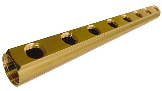 Verdeler met 8x 1/2"