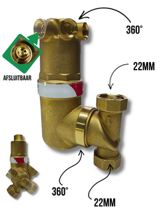 Microbelafscheider 22mm