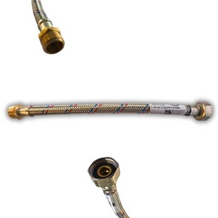 Flexibel 1/2" M/F DN8 35cm