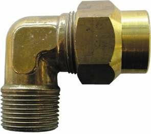 Gas haaks puntstuk 3/4"M - 22mm